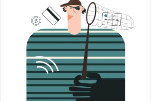 Online,Fraud,And,Phishing,Scam,Concept.,Crime,Virtual,Social,Media